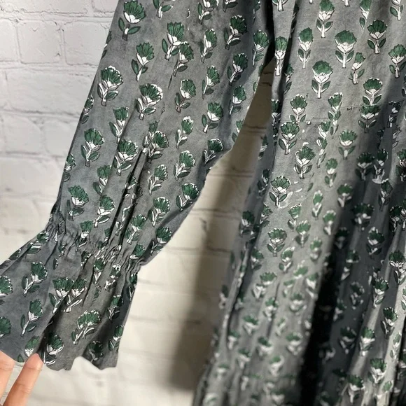 Modern Soul Green Floral Mini Dress - Picture 2 of 12